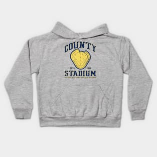 Milwaukee County Stadium Kids Hoodie